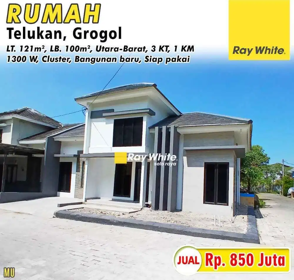 Dijual Cepat! Rumah Baru Siap Huni di Cluster Telukan, Grogol