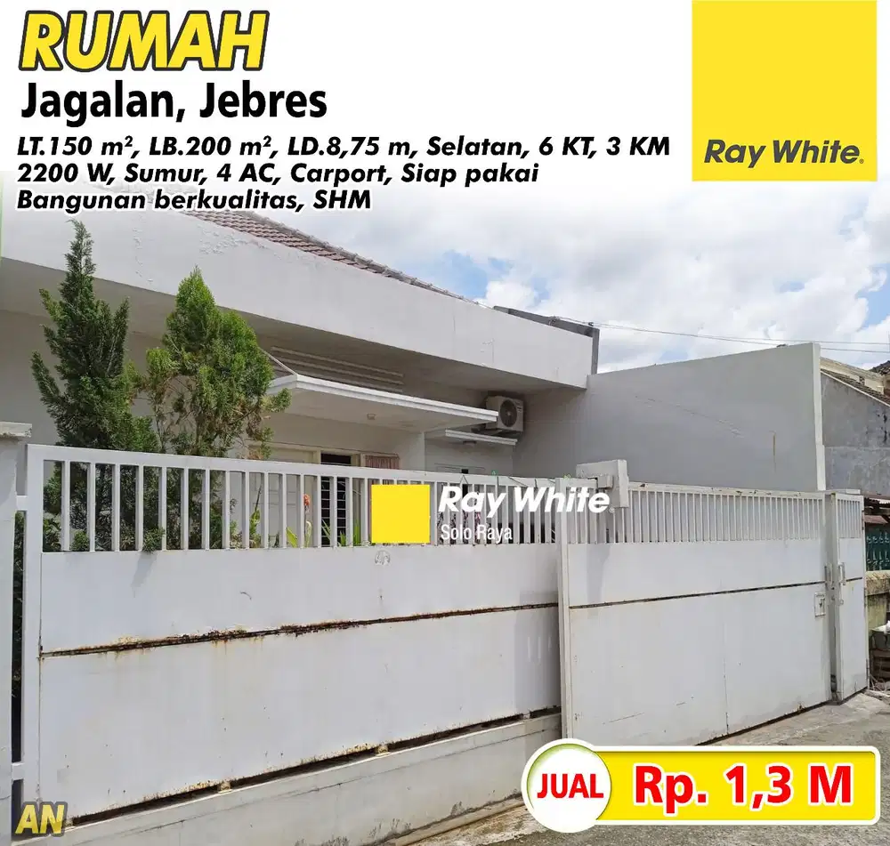 Rumah Bagus Siap Huni 2 Lantai Lokasi Jebres Solo