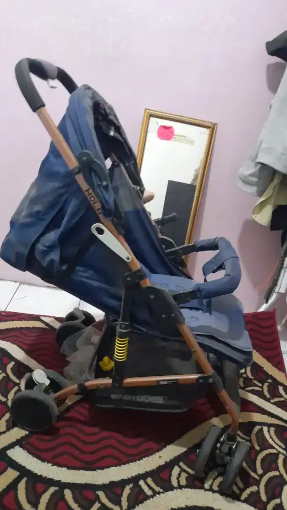 STROLLER BABYDOES HOLA, Warna BLUE NAVY.