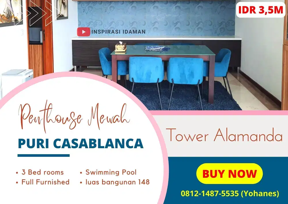 Apartemen Puri Casablanca Penthouse Luxury Tower Alamanda