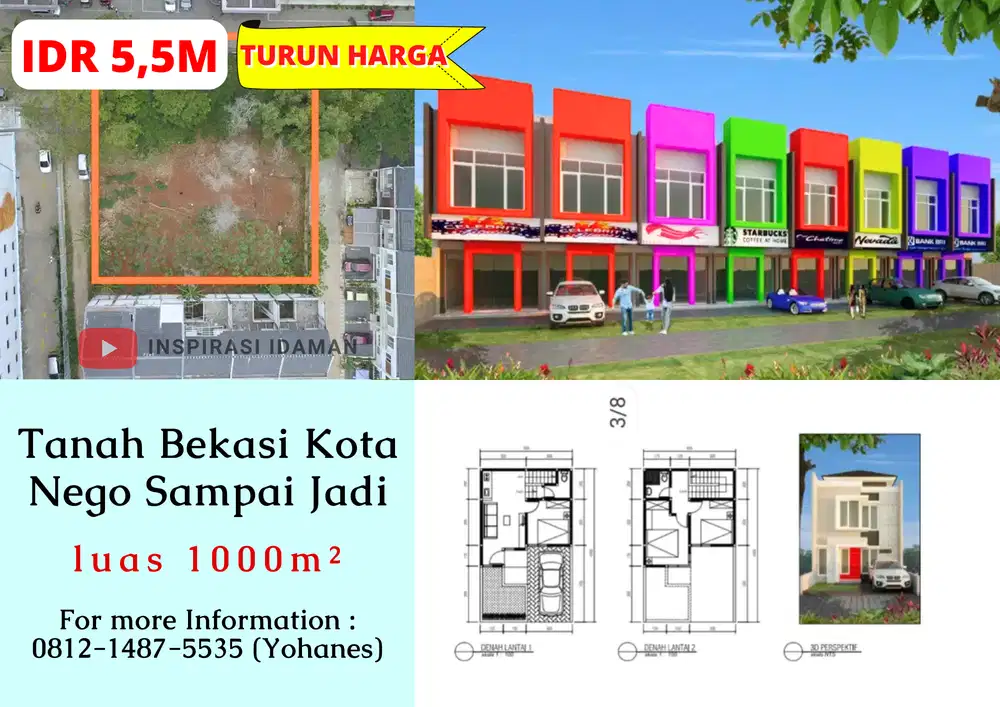 Tanah Bekasi Kota Nego Sampai Jadi