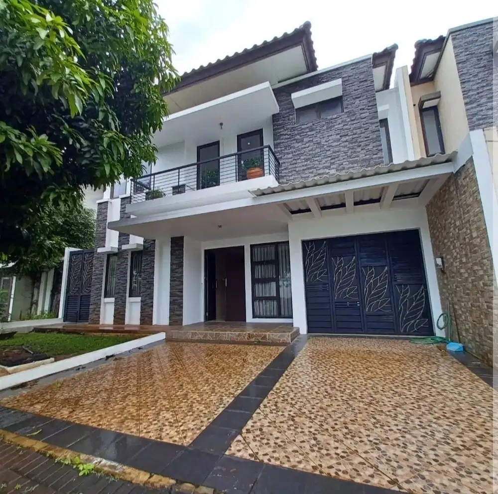 Rumah 2 Lantai Siap Huni, Elit, Legenda Wisata, Dekat Cibubur