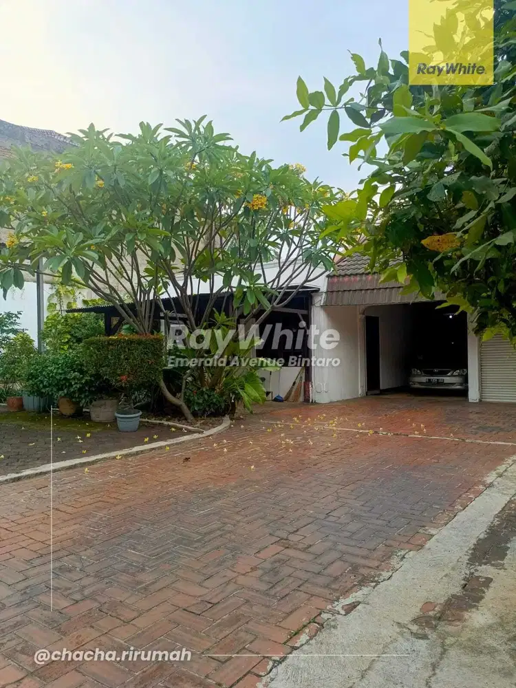 Rumah Hitung Tanah Nego Murah di Bintaro Strategis Jakarta Selatan