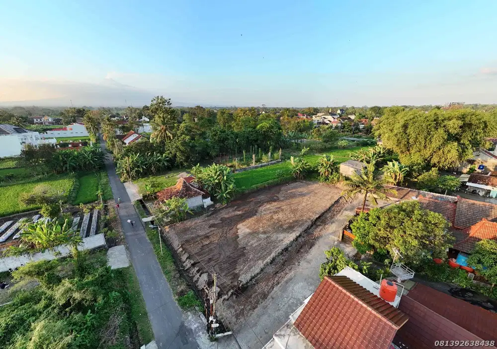 Tanah Jogja Lokasi Premium Tepi Jalan Besar Akses Mobil Papasan Lancar