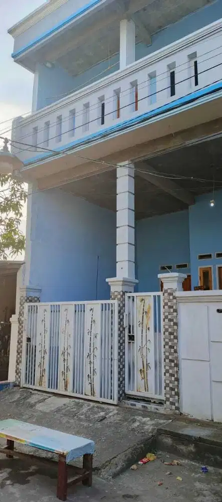 Rumah dua lantai siap huni dijual cepat Graha Harapan Regency babelan