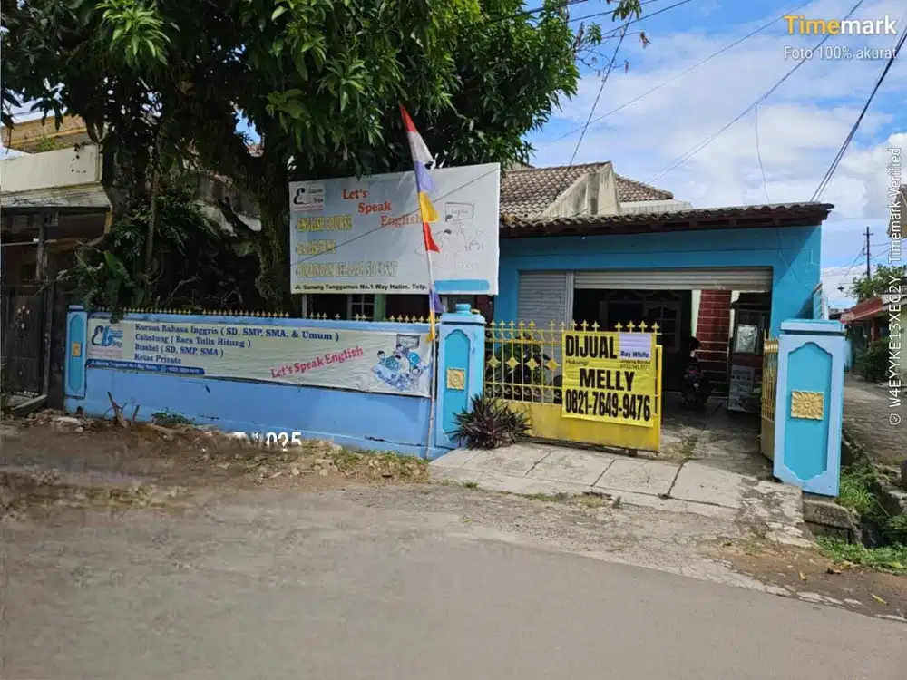 Jual Rumah di Perumnas way Halim (Jl Gunung Tanggamus)