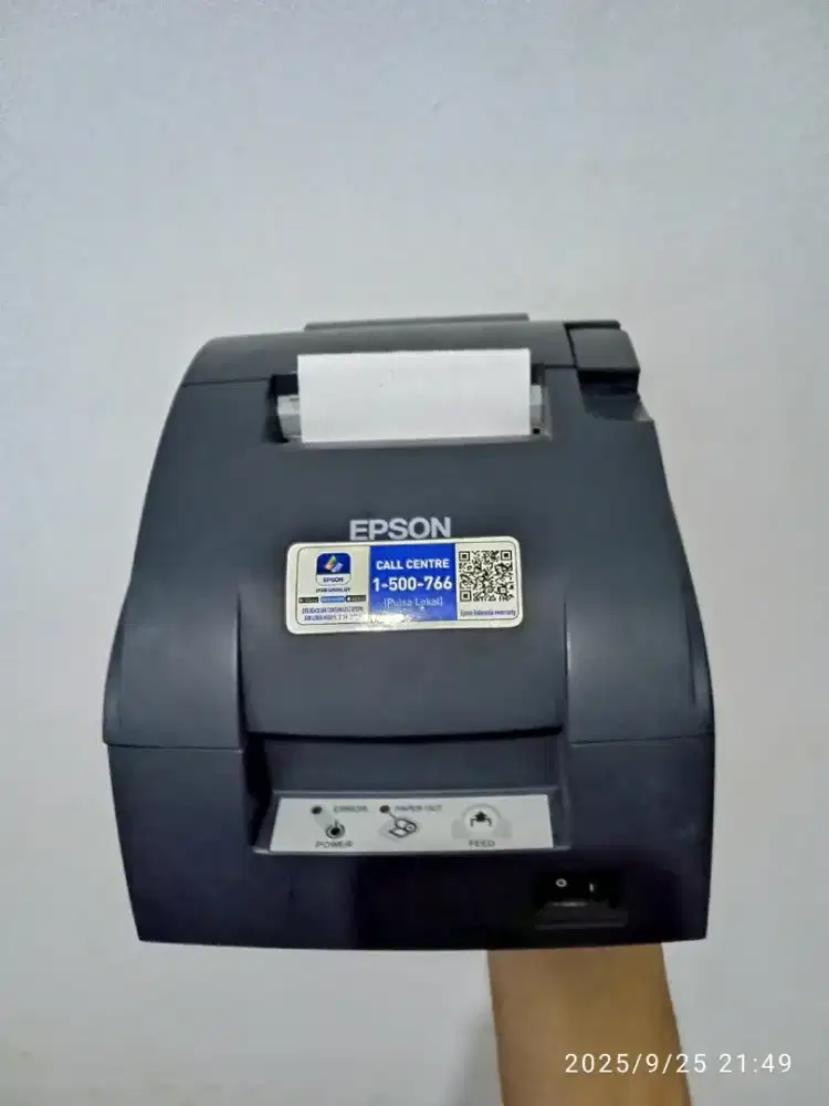 Printer Dot Matrix Epson TM-U220D Non Cutter like New
