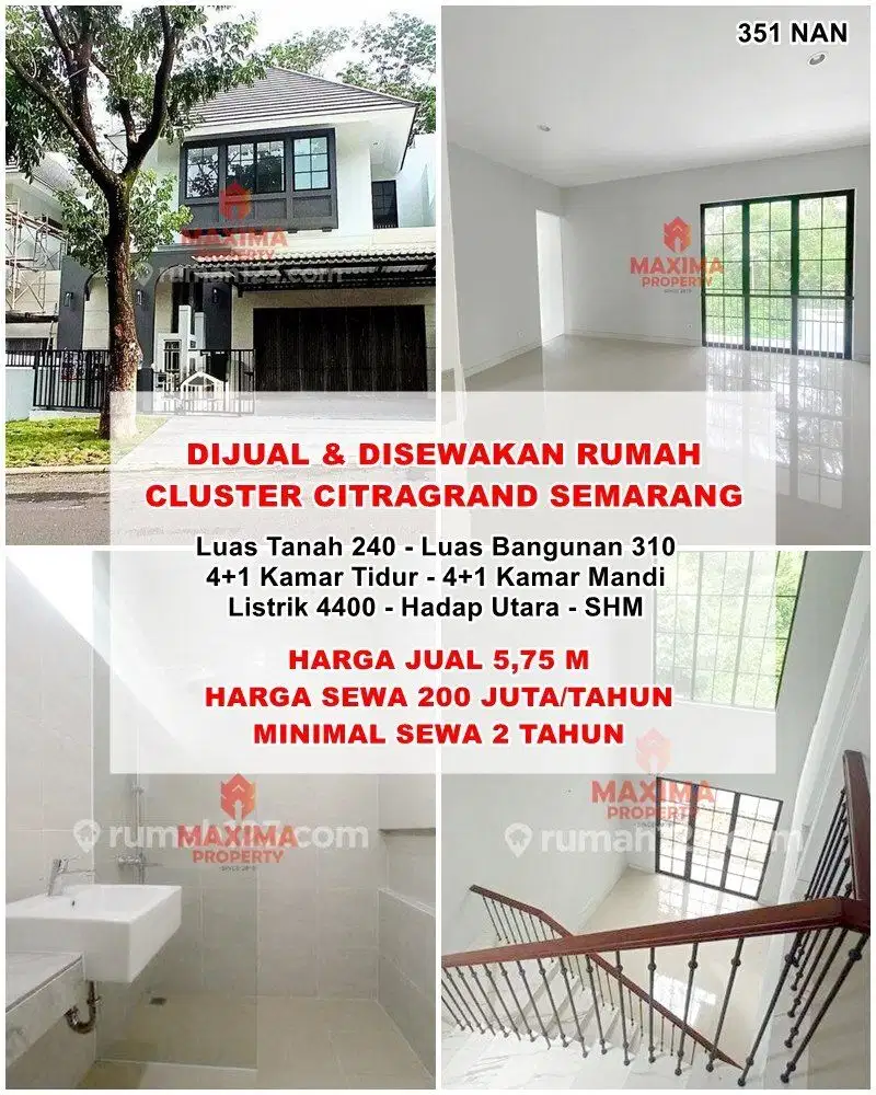 Di jual rumah citragrand semarang boulevard