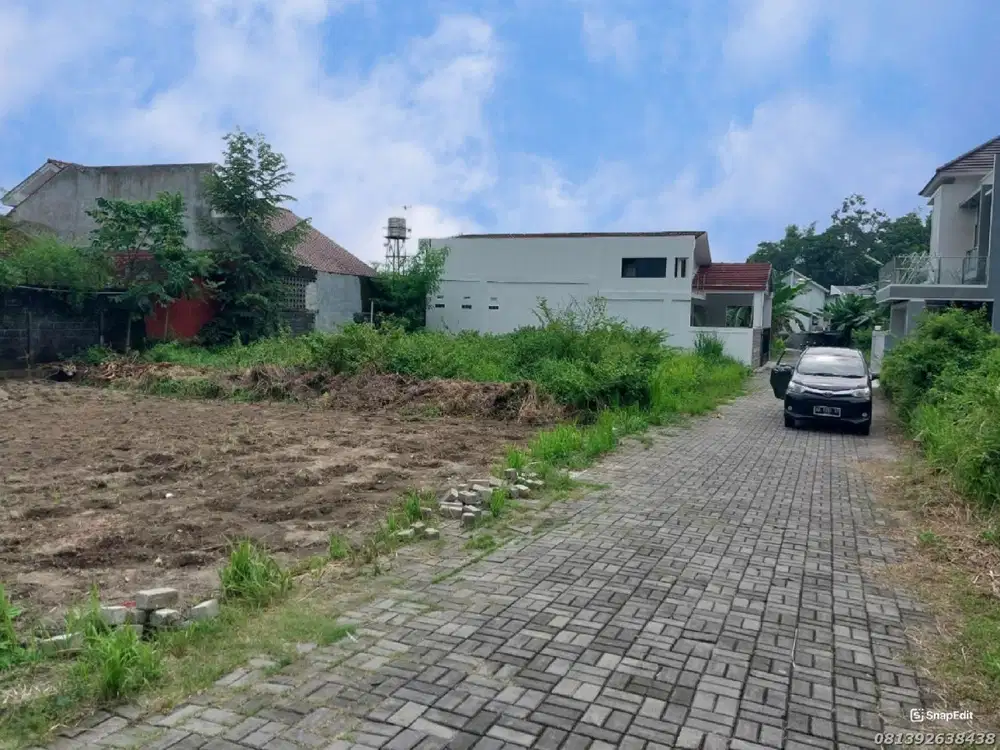 Tanah Apik Jalan Kaliurang Km 8 SHM Di Banteng Selatan Jl. Damai