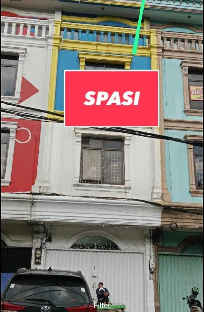 Disewakan Ruko 5 lantai di Graha Tebet  Jl Lapangan Roos Tebet   Jakar