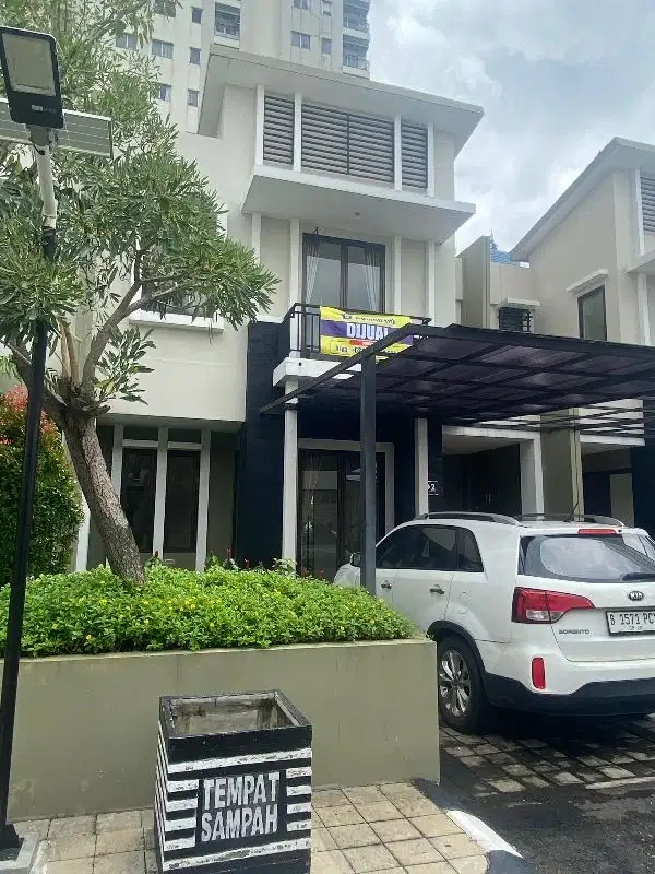 Dijual Rumah Modern Tropis Cosmo Park Residence blok D