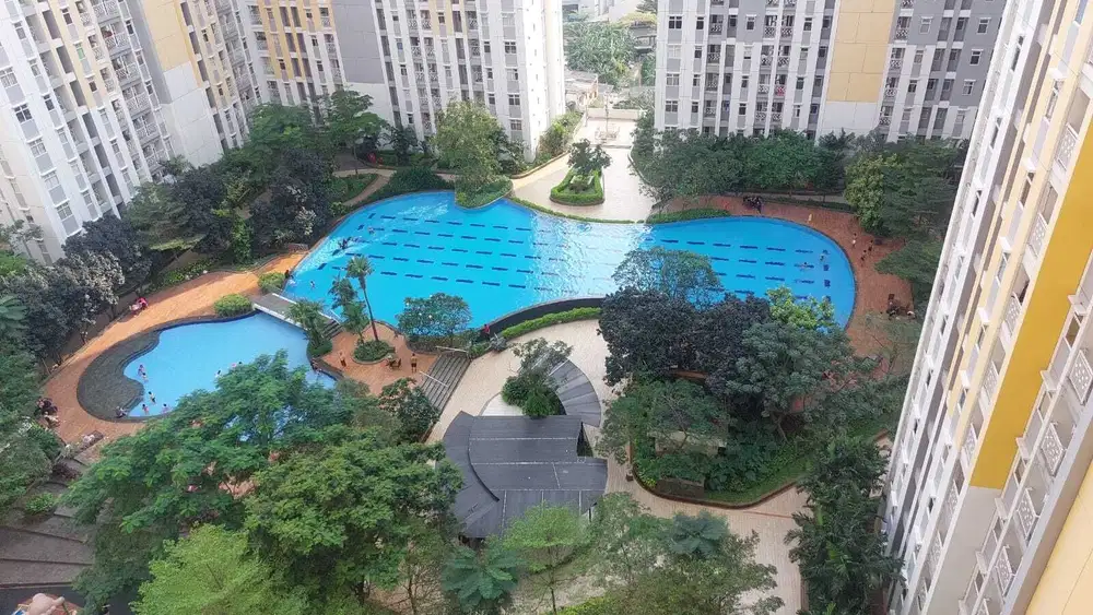 Apartemen 2 BR Furnish Di Tower Azola Springlake Summarecon Bekasi