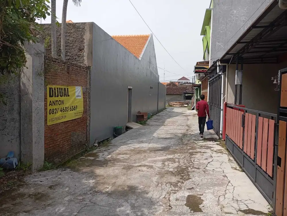 Tanah bonus bangunan di Tegalgede Karanganyar tengah kota