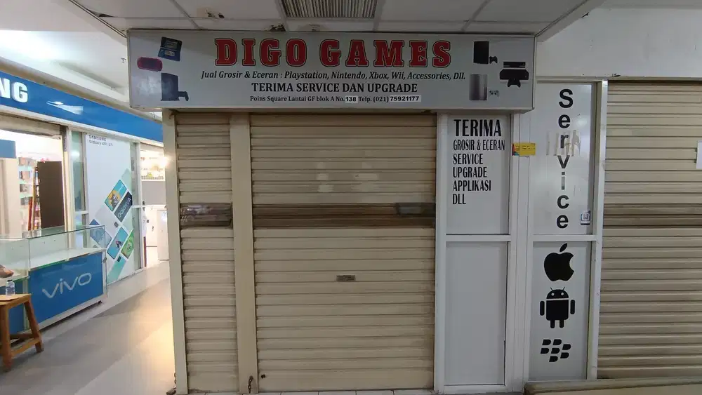 Dijual Kios Bagus Lokasi Sangat Strategis di Poins Square, Lebak Bulus