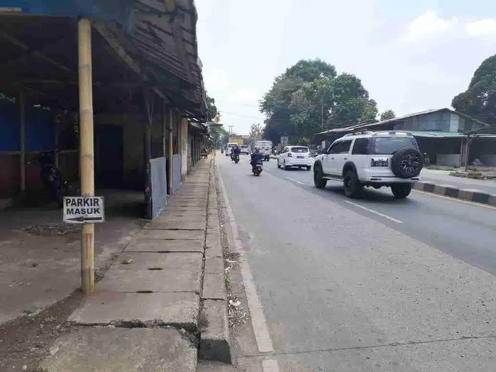Di Jual Murah Tanah di Jalan Raya Parung Bogor 8h