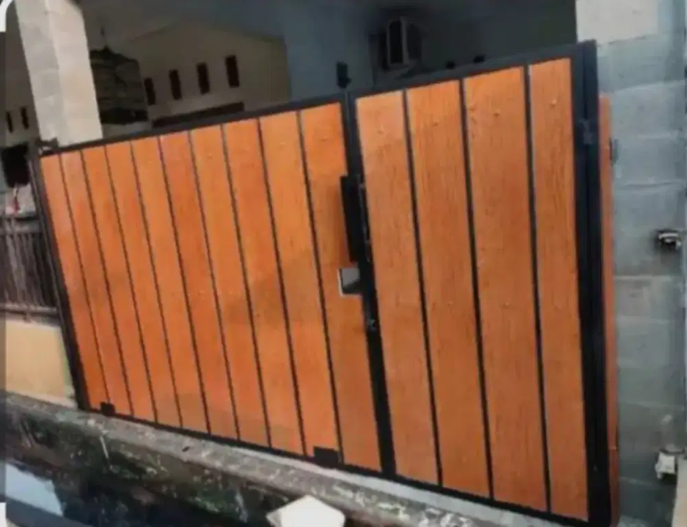 Pembuatan pintu dan pagar