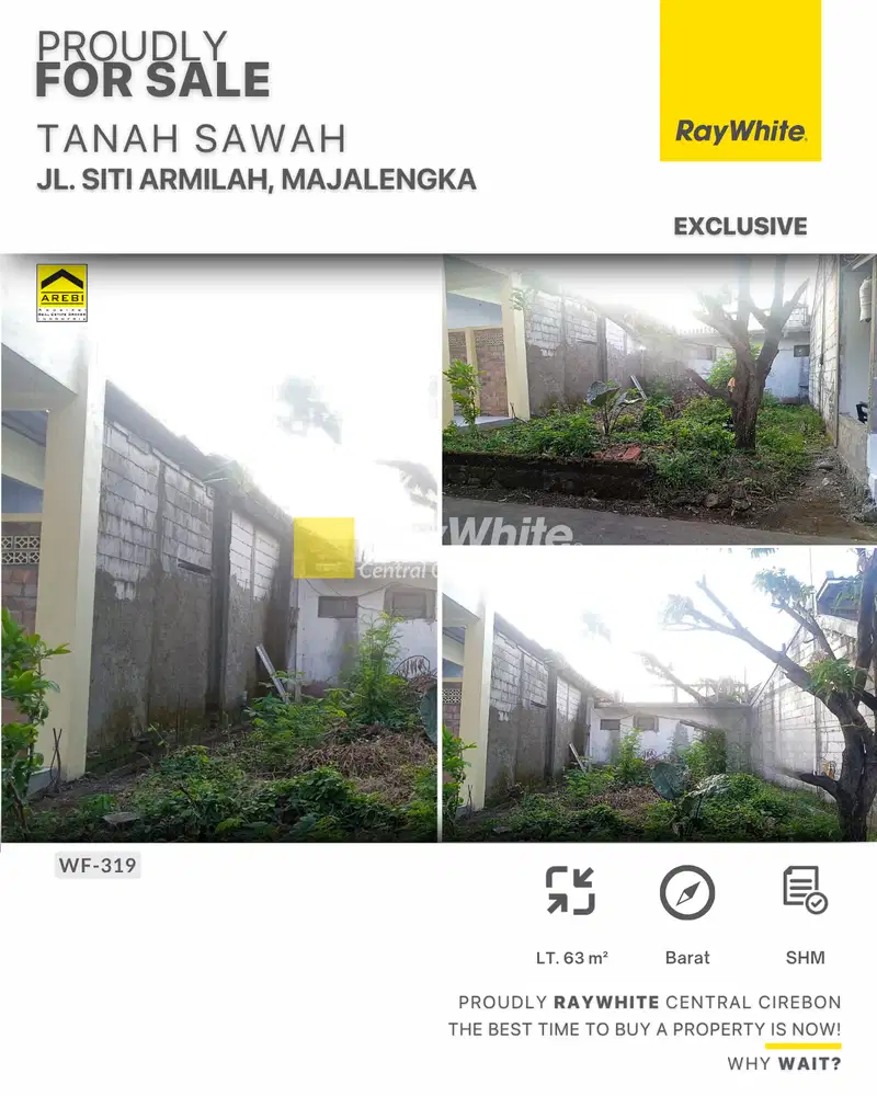 Jual Tanah SHM di Tengah Kota Majalengka