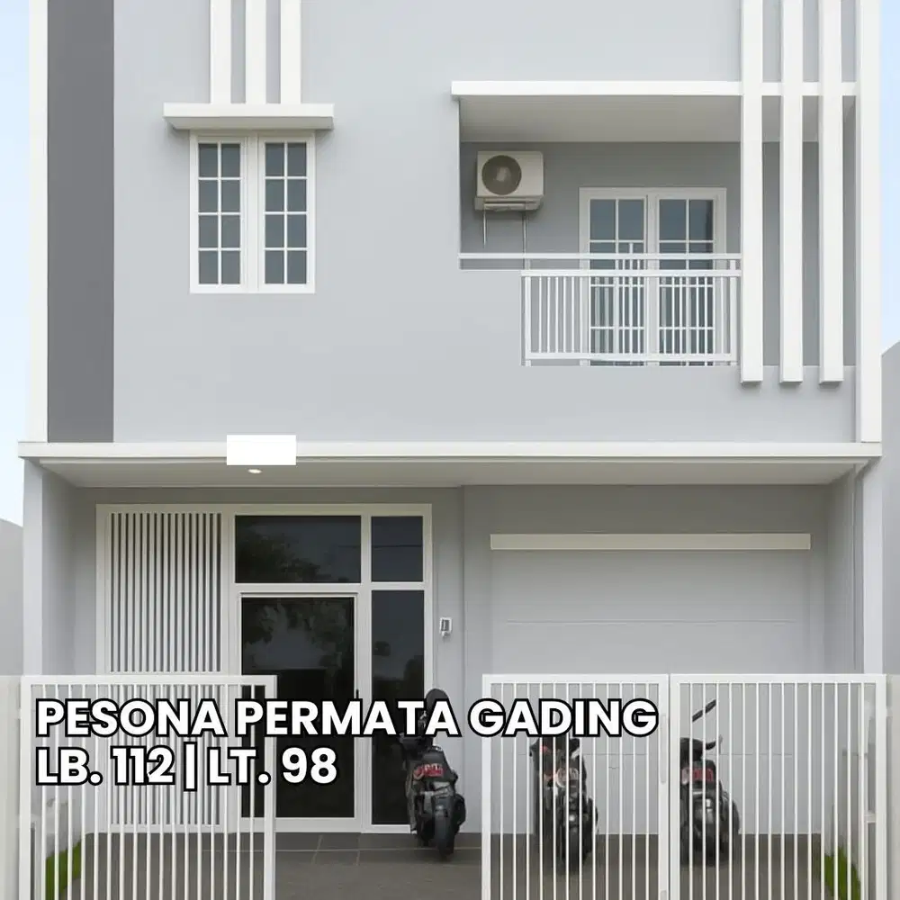 Dijual BU Rumah Sudah Renov di Pesona Permata Gading Sidoarjo