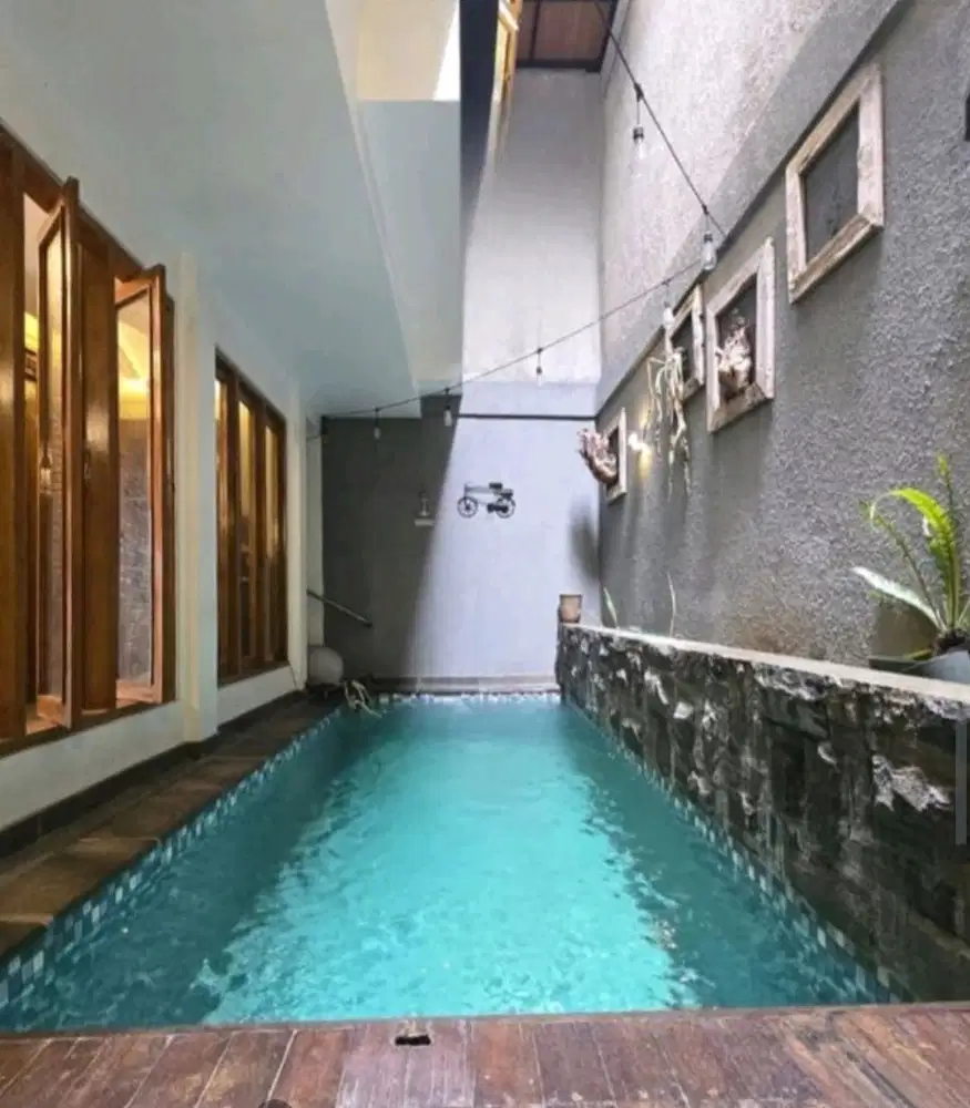 Rumah Mewah Di Rawamangun Ada Swimming Pool Siap Huni