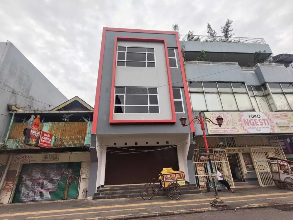 Disewakan Ruko di Jalan Suryakencana Bogor