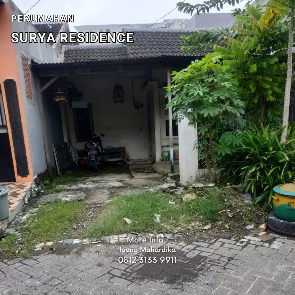 Dijual Cepat Rumah Sidoarjo Murah Surya residence Sedati
