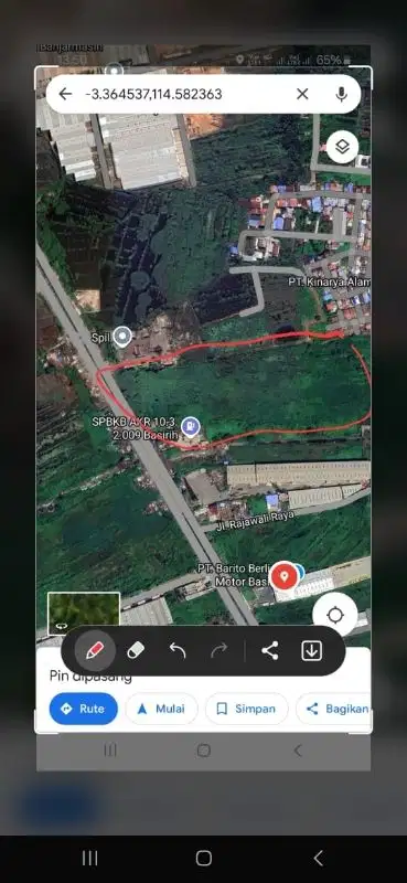 dijual tanah basirih