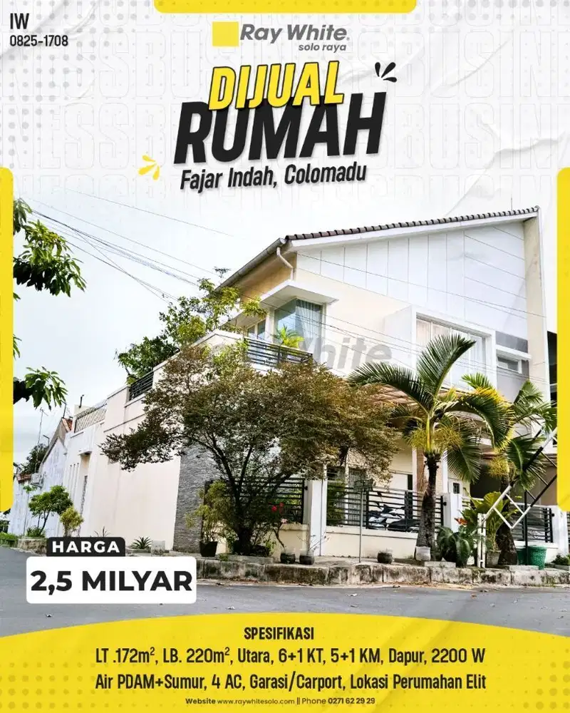 Rumah Mewah di Fajar Indah Colomadu, Perumahan Elit
