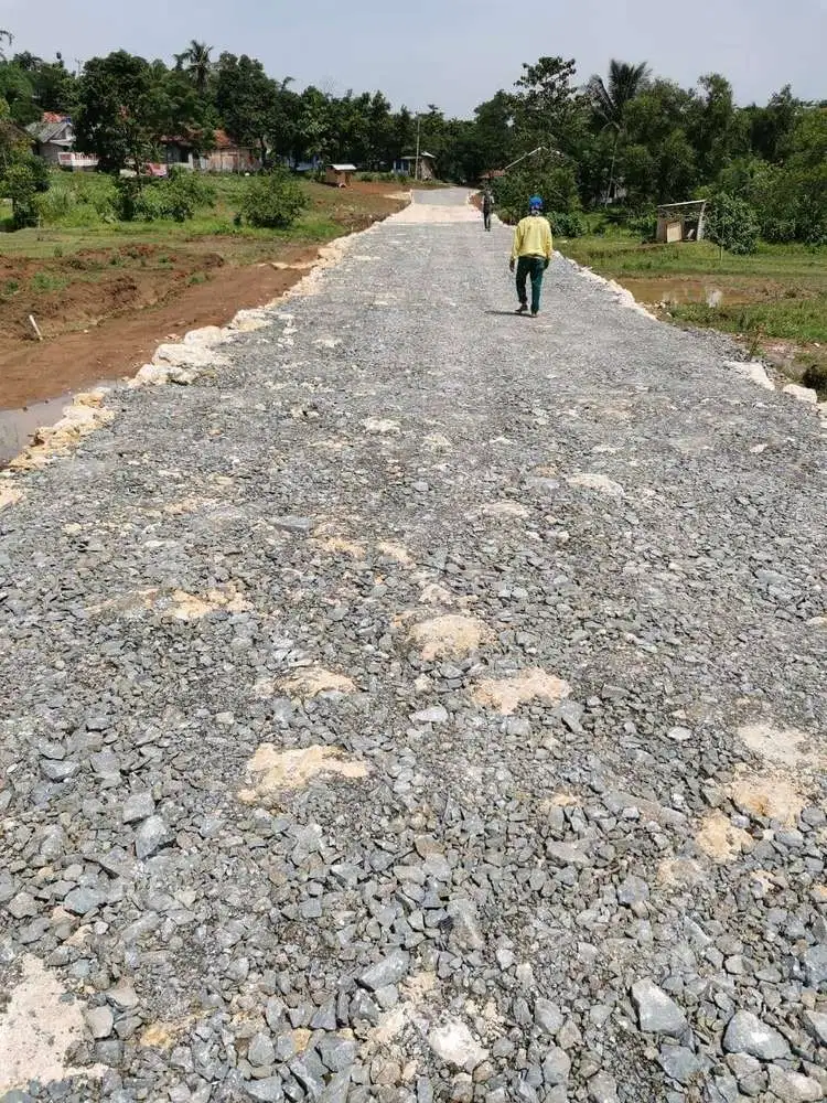 Dijual lahan dan ada eks Pabrik di Taman Mekar, Pangkalan, Karawang.