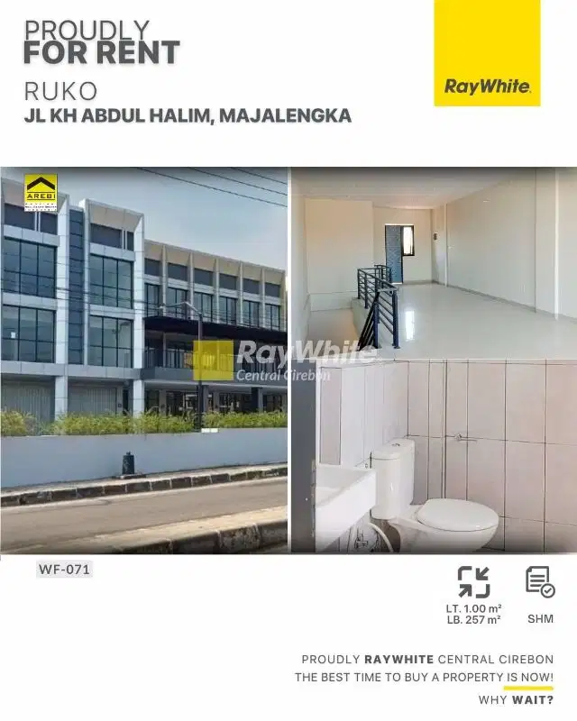 Disewakan Ruko Area Komersial di Majalengka