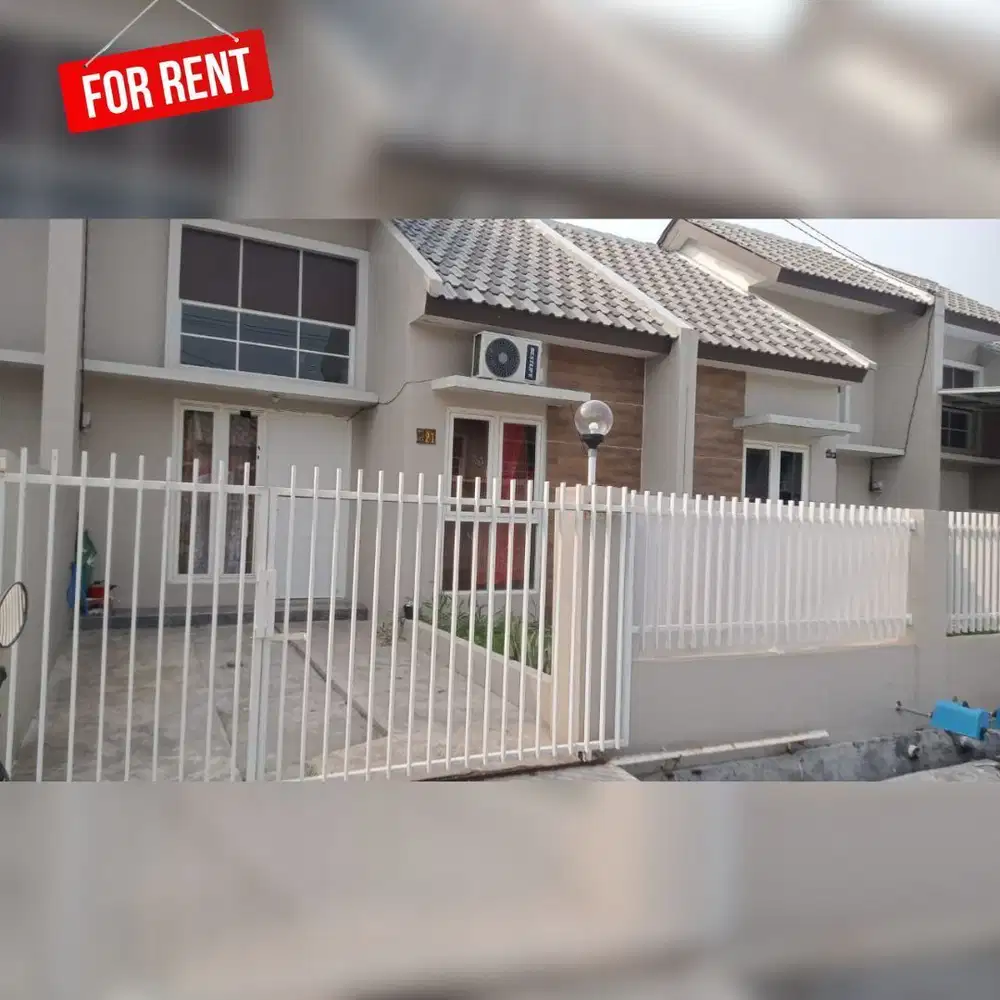 Rumah Dikontrakan Sedati Semi Furnish di Alana Cemandi