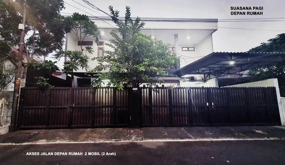 Rumah Bagus dengan fasilitas kamar kost di Tebet cocok untuk office