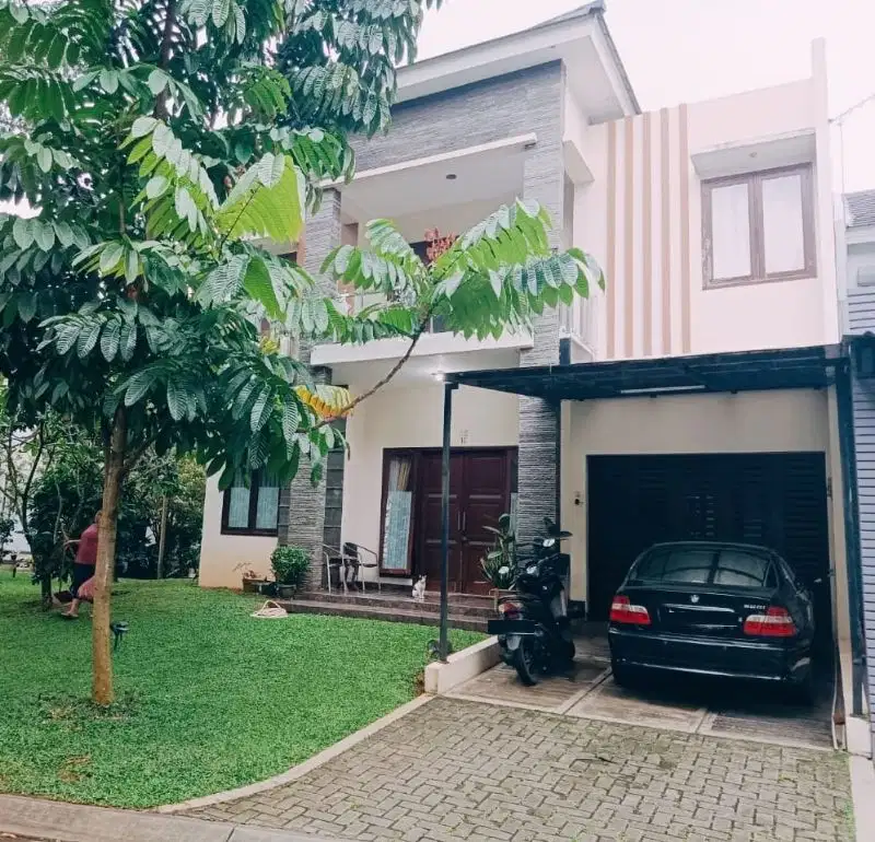 Rumah Hoek Rapi Siap Huni di Delatinos BSD Dekat Tol