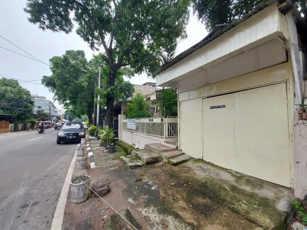 Panglima Polim petogogoan luas 207 area komersil Rumah hitung tanah
