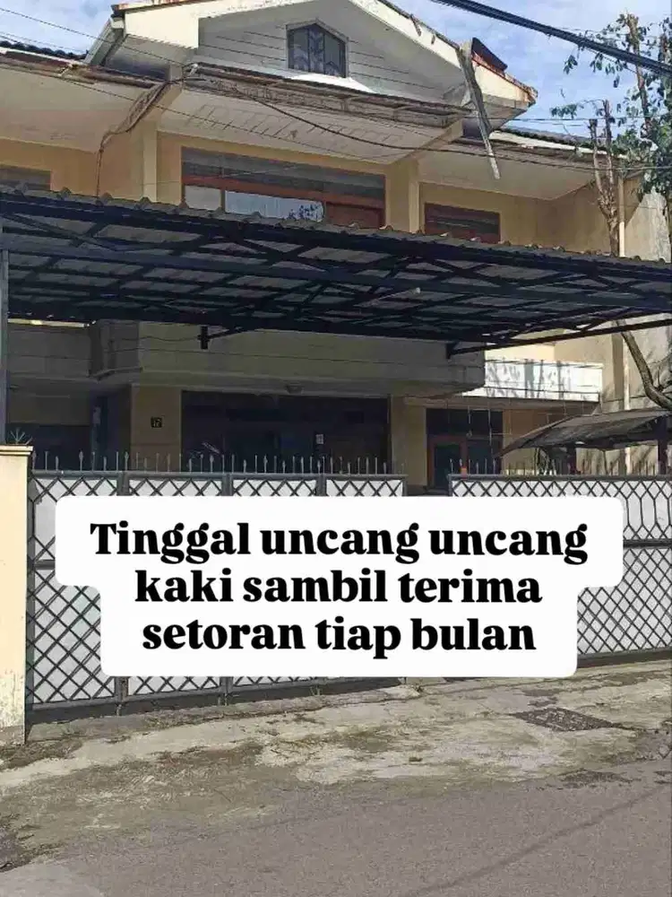 Rumah + Kosan 10 Pintu di BANDUNG KOTA, AUTO Jadi Juragan Kosan