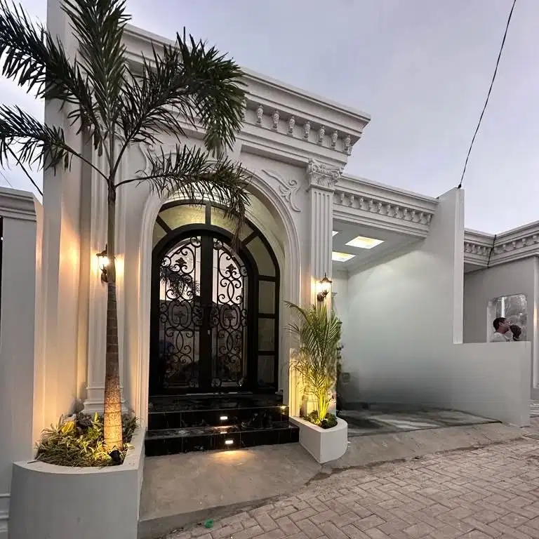 Rumah Townhouse Minimalis Design American Classic di Jagakarsa