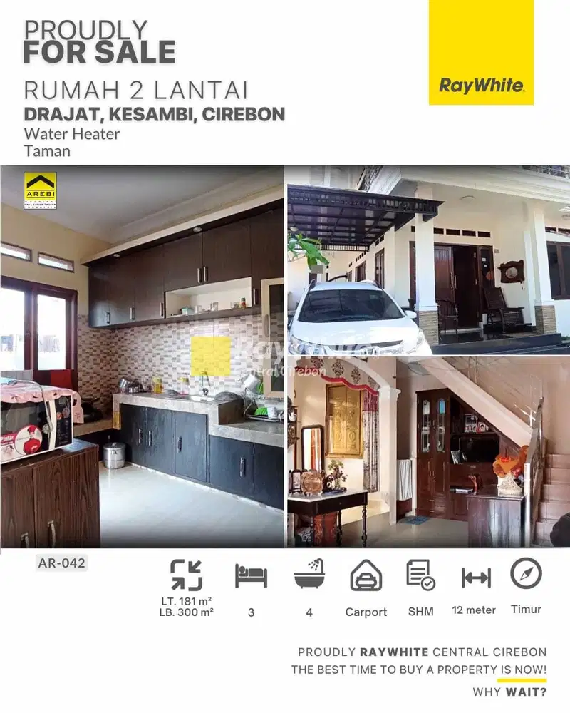 Disewakan / Dijual Rumah Full Furnished di Kesambi Cirebon