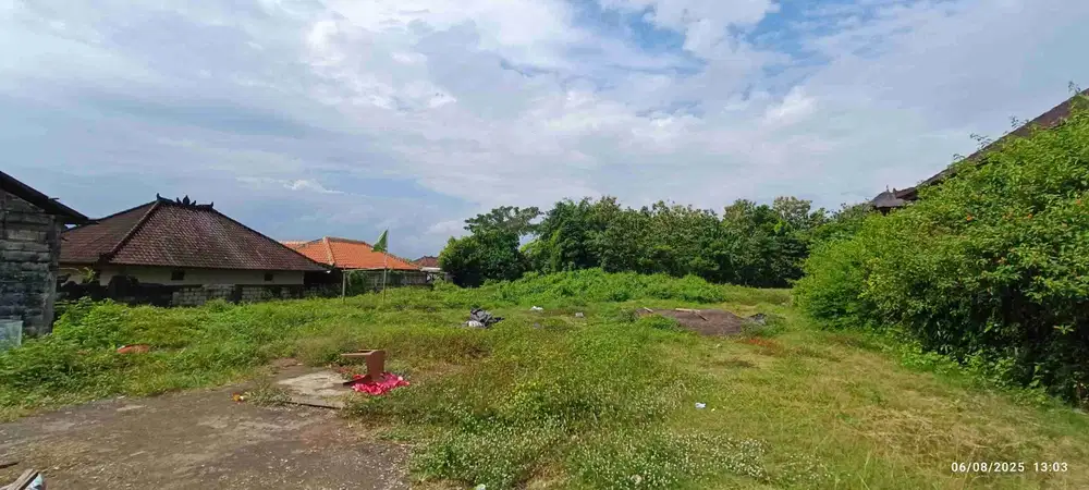 Tanah zona pertanian goa gong jimbaran bali