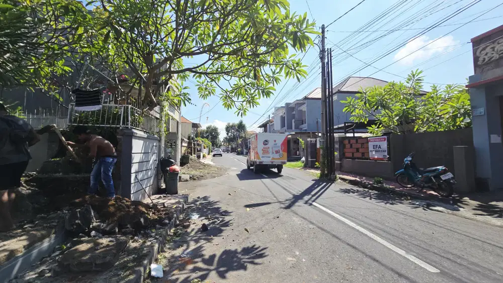 Tanah strategis Gadung dekat RS puri Raharja Denpasar Bali