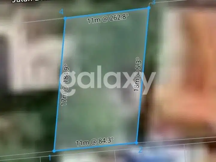 TANAH STRATEGIS DI GURITA SESETAN DENPASAR, BALI