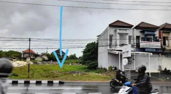 Tanah Komeesil strategis Raya Mahendradata Denpasar Bali