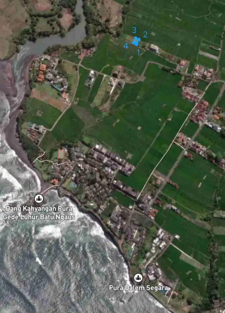 Tanah zona Pariwisata Pantai Cemagi mengwi Badung Bali