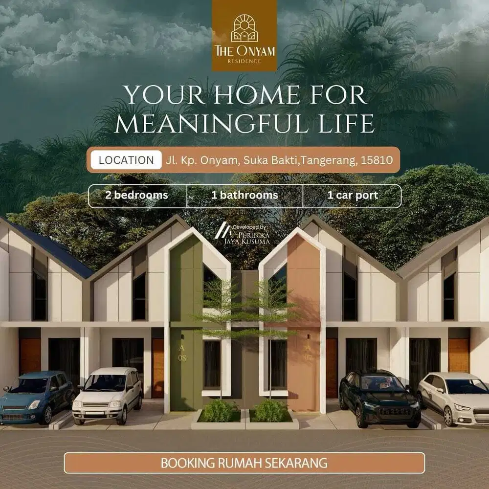 Rumah Nyaman Lokasi Premium Cicilan Mulai 2,7 Jutaan!!