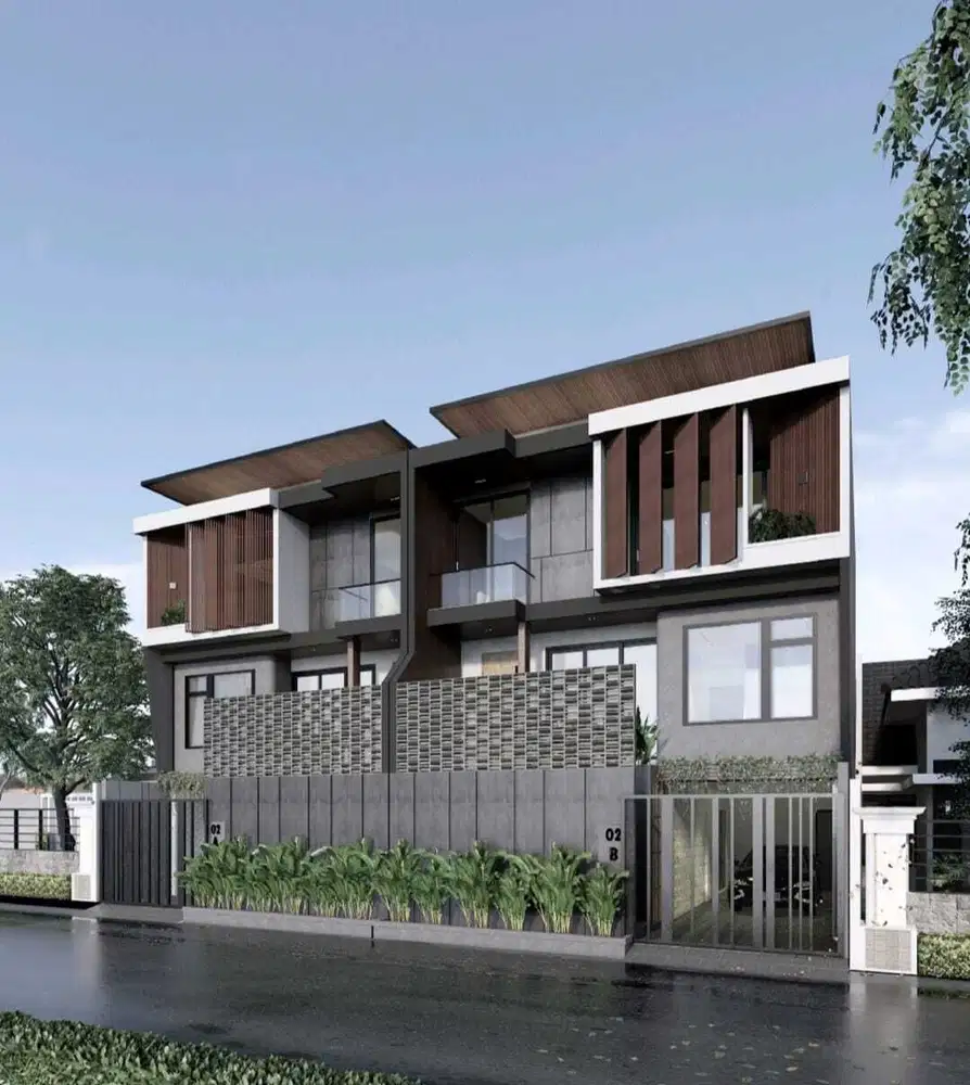 Rumah Baru Modern Minimalis Tukad Badung Renon Denpasar Bali
