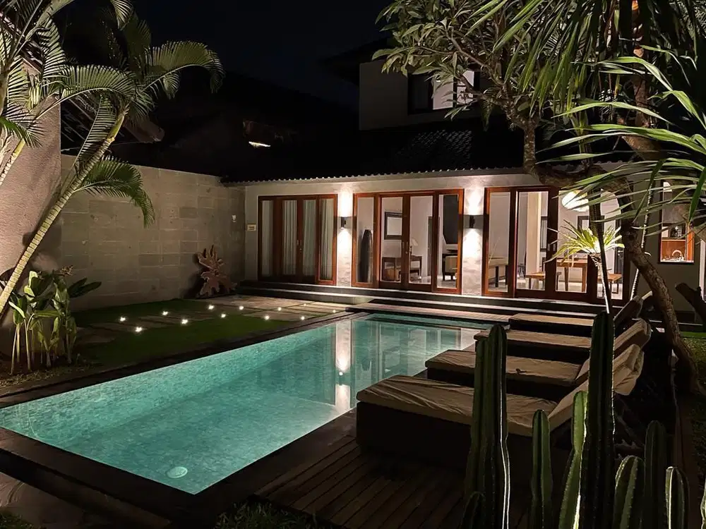 Villa Leasehold Cantik strategis Drupadi seminyak bali