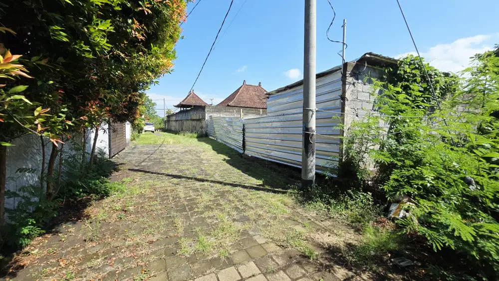 Tanah Zona Pariwisata jalan kaki ke pantai keramas Gianyar bali