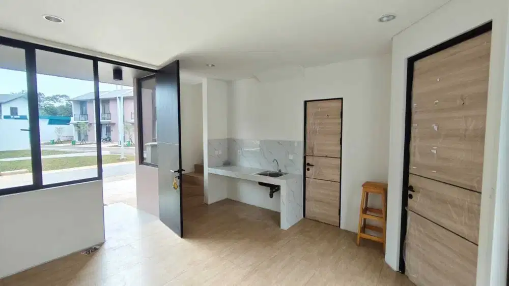 DISEWA Rumah baru di Park Serpong dekat Gading Serpong. Baru, 3KT