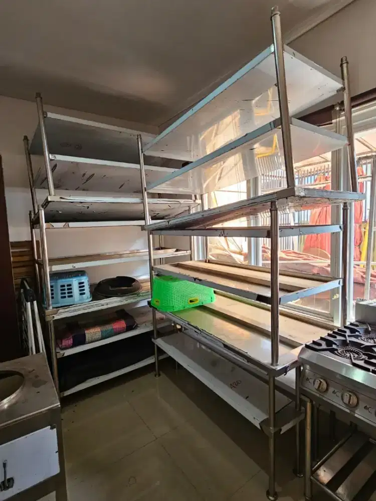 MEJA STAINLESS WORKING TABLE