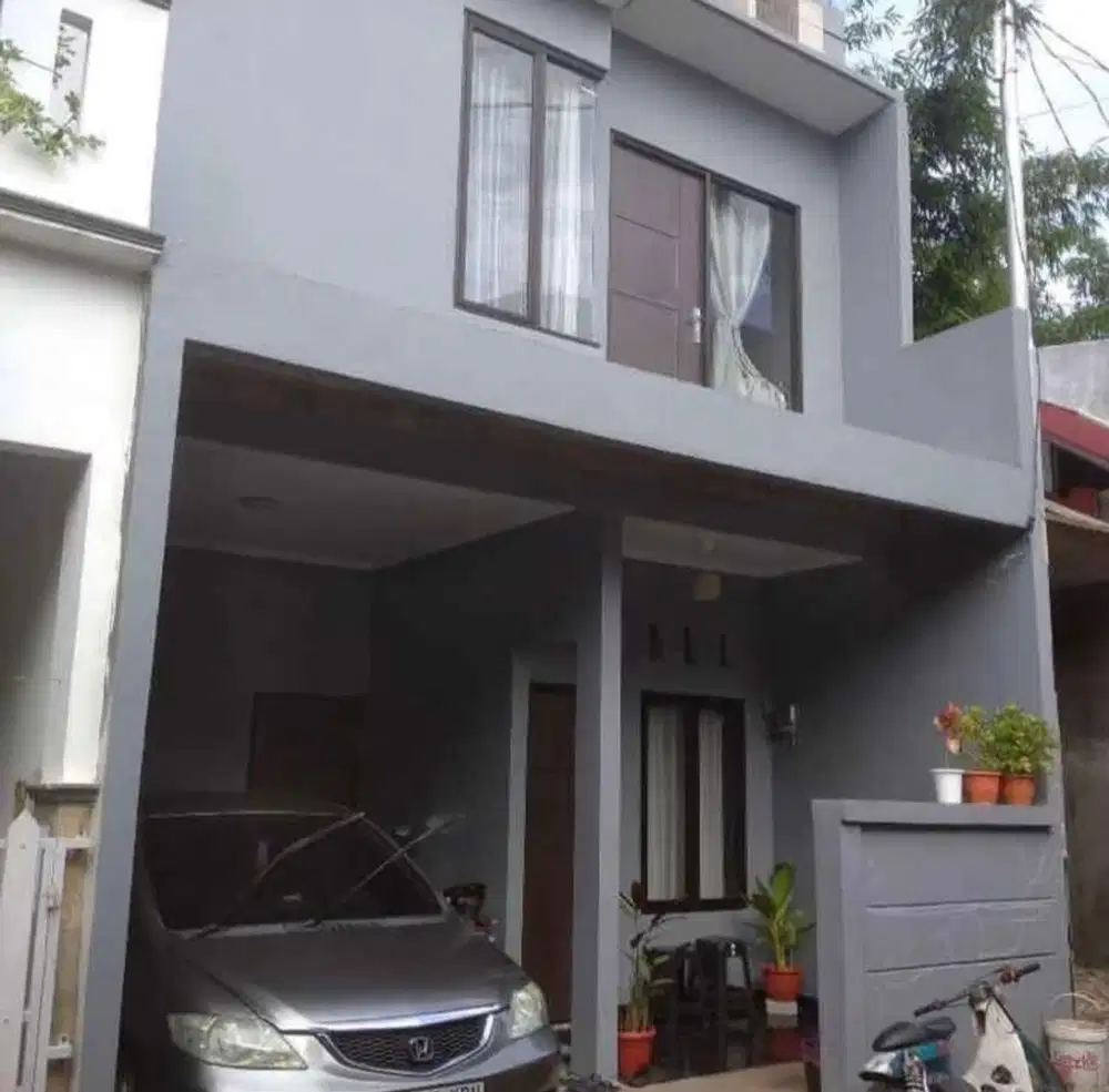 Rumah Hadap Timur 15 Mnt ke Transpark Mall Bintaro Siap KPR J-35207