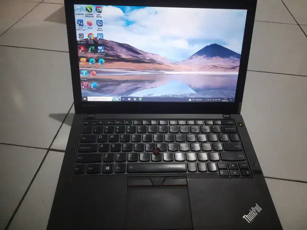 Laptop Lenovo Thinkpad X260 ram 16 gb
