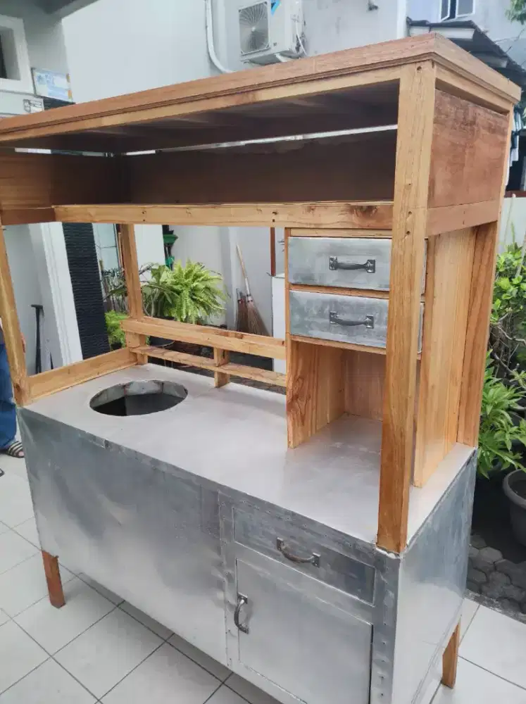 Gerobak bakso & Mi ayam bekas rasa baru